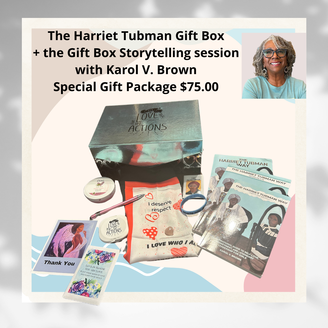 Harriet Tubman Love In Actions Gift Box