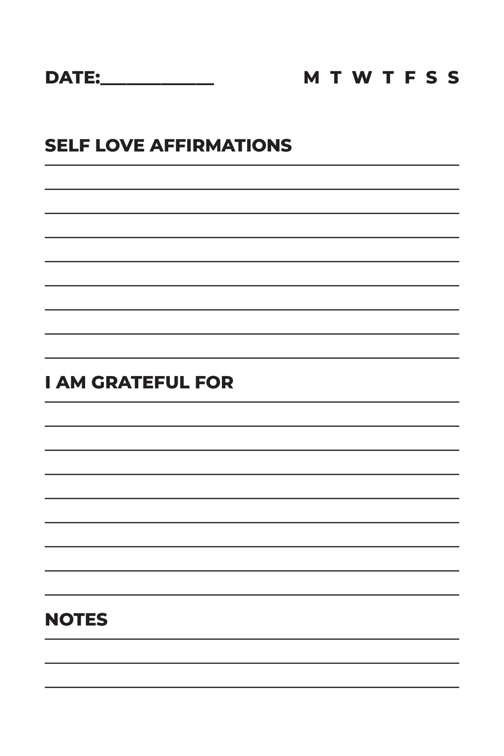 Harriet Tubman Gratitude Journal