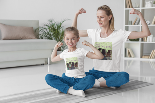 "Girls United By Love", Relaxed T-Shirt designed by Ocean Brown