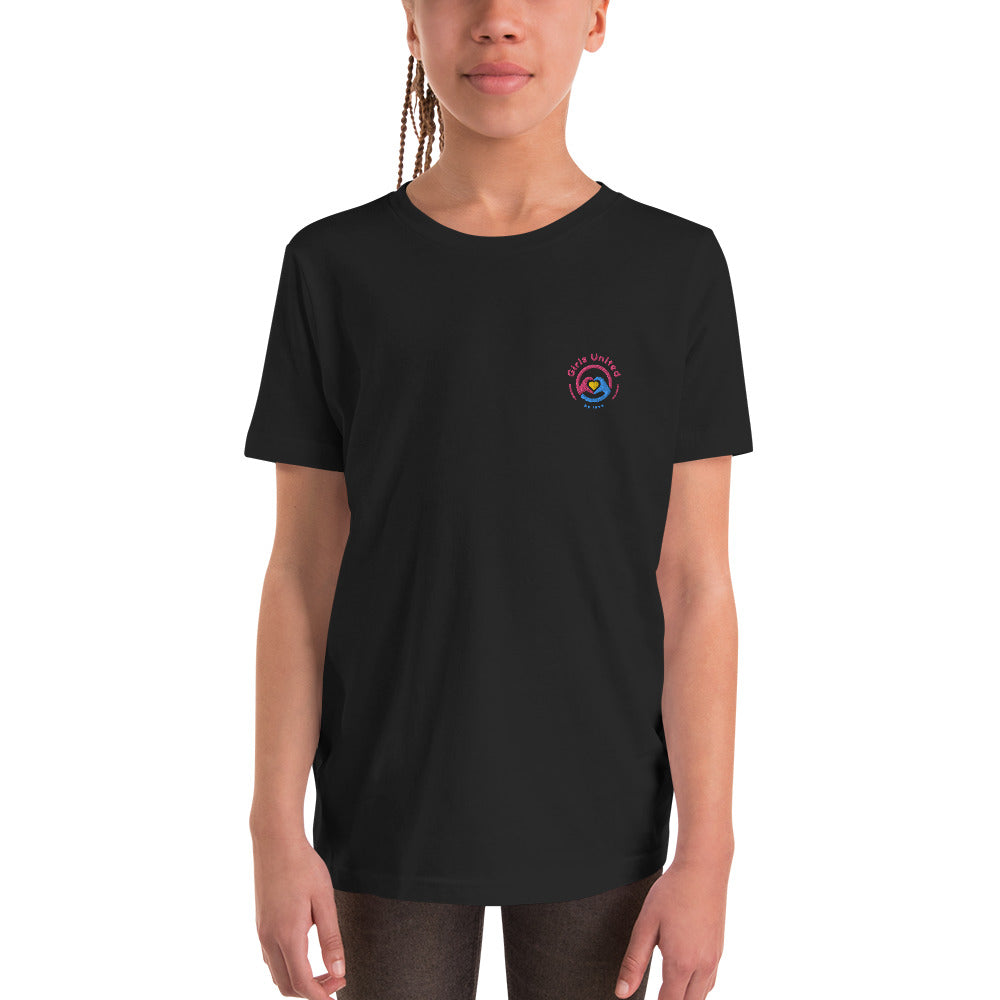 Girls United by Love Youth Short Sleeve T-Shirt