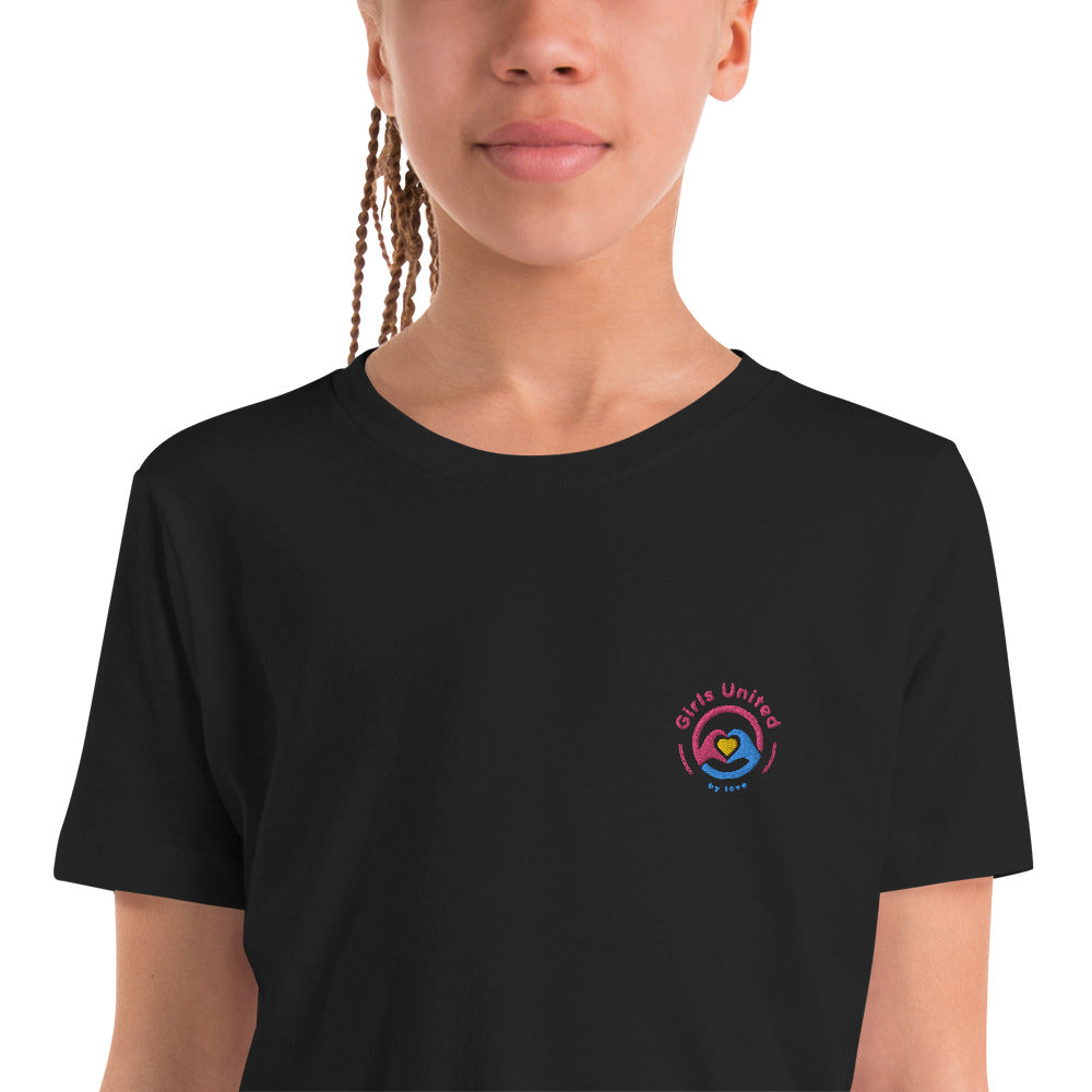 Girls United by Love Youth Short Sleeve T-Shirt