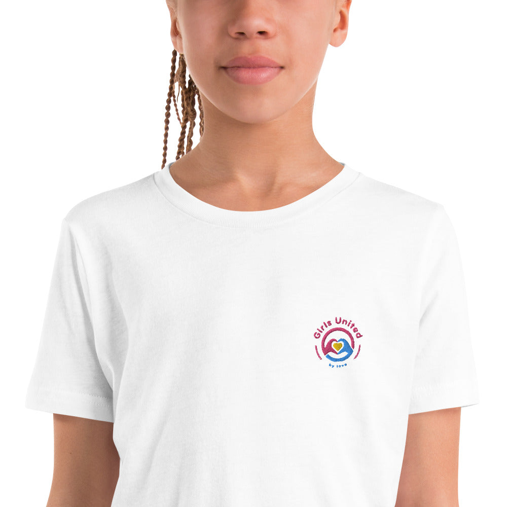 Girls United by Love Youth Short Sleeve T-Shirt